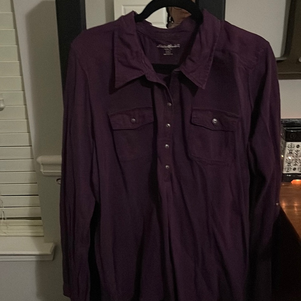 Eddie Bauer xxl purple